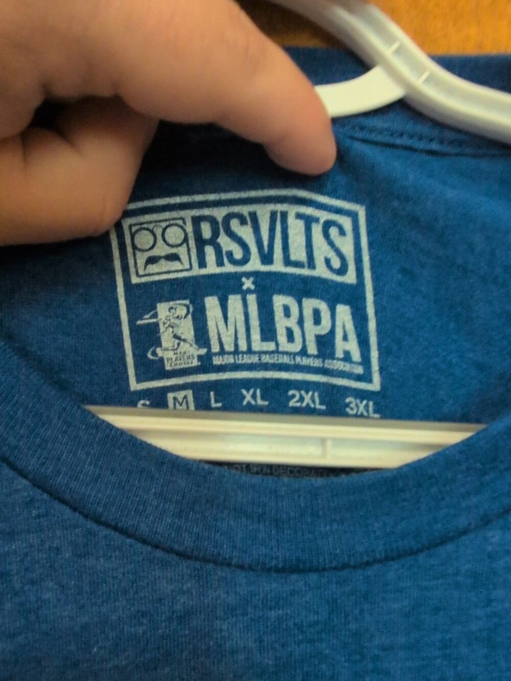 RSVLTS x MPBPA Shirt Mens M Blue Short Sleeve Tee Chicago Cubs El Mago Graphic - Picture 2 of 7